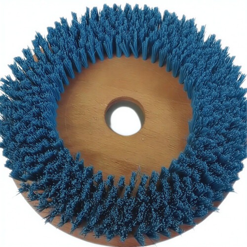 Escova de nylon para enceradeira 350 mm com flange - 047036 Escova de nylon para enceradeira 350 mm com flange - 047036