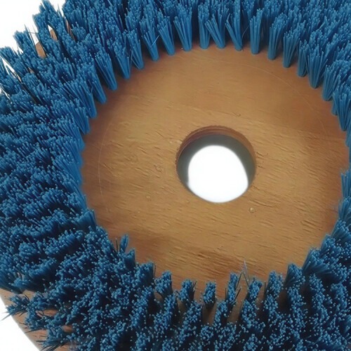 Escova de nylon para enceradeira 350 mm com flange - 047036 Escova de nylon para enceradeira 350 mm com flange - 047036