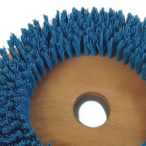 Escova de nylon para enceradeira 350 mm com flange - 047036 Escova de nylon para enceradeira 350 mm com flange - 047036