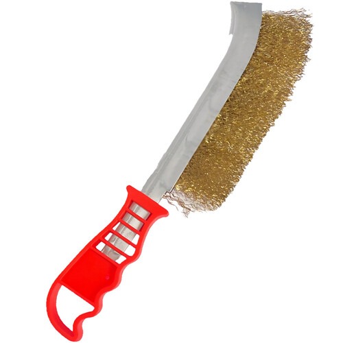 Escova de aço manual com cabo plástico - 1.2027 Escova de aço manual com cabo plástico - 1.2027