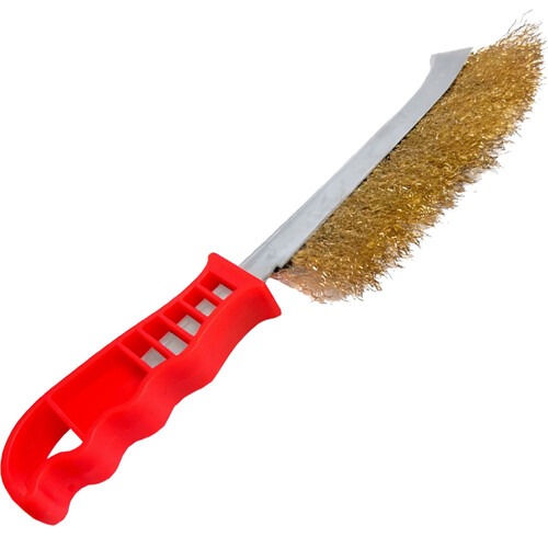 Escova de aço manual com cabo plástico - 1.2027 Escova de aço manual com cabo plástico - 1.2027
