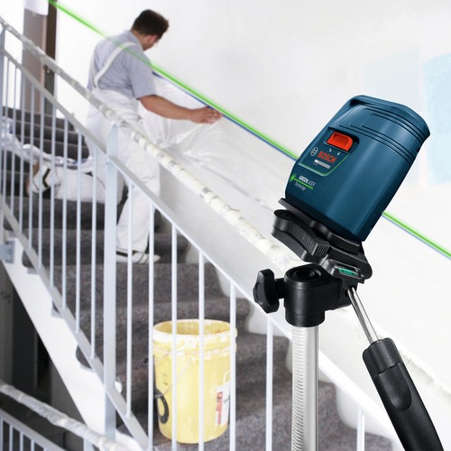 Nível a laser verde 3 linhas alcance de 20 m com acessórios - GLL3XG Nível a laser verde 3 linhas alcance de 20 m com acessórios - GLL3XG