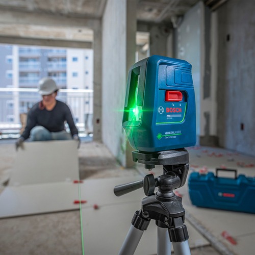 Nível a laser verde 3 linhas alcance de 20 m com acessórios - GLL3XG Nível a laser verde 3 linhas alcance de 20 m com acessórios - GLL3XG