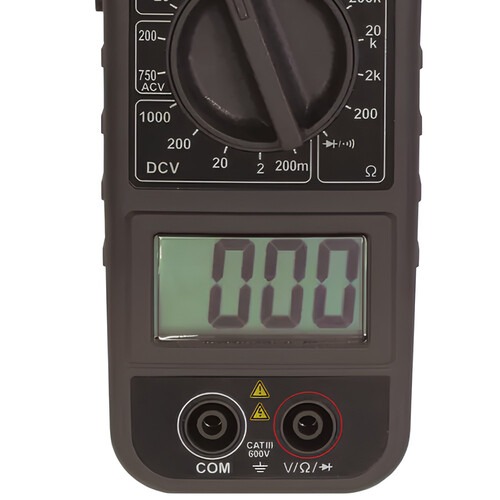 Alicate amperímetro digital CAT III 600V ET-3111 Alicate amperímetro digital CAT III 600V ET-3111