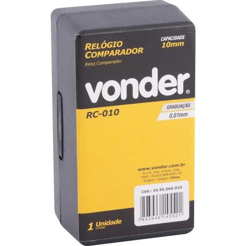 Relgio comparador analgico 10 mm - RC 010