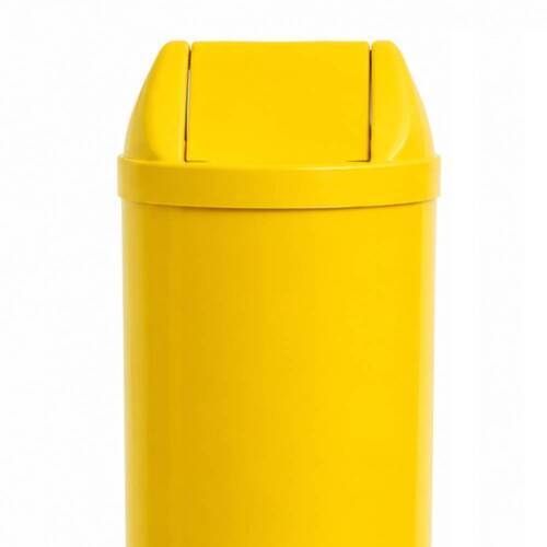 Cesto coletor de lixo 23L com tampa basculante sem adesivo - CS51AM