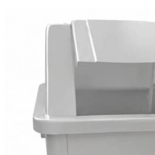 Cesto coletor de lixo 100L tampa basculante sem adesivo - CD11CZ