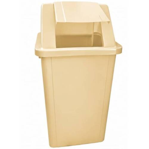 Cesto coletor de lixo 100L tampa basculante sem adesivo - CD11BG