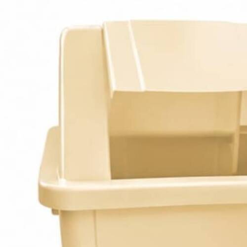 Cesto coletor de lixo 100L tampa basculante sem adesivo - CD11BG