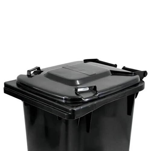 Cesto de lixo gari 240L com rodas de 300 mm sem pedal - C241PR