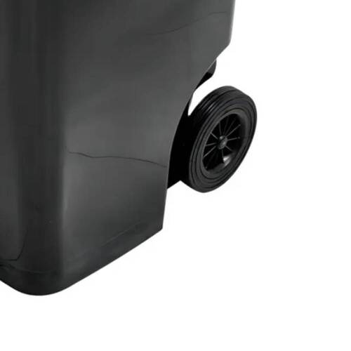Cesto de lixo gari 240L com rodas de 300 mm sem pedal - C241PR
