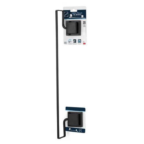 Porta toalha de banho para parede com adesivo - 2571
