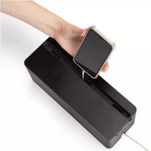 Organizador de cabos com suporte para celular - 5906