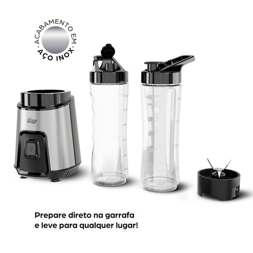 Liquidificador port�til 300W com 2 copos squeeze - WBG600  110V