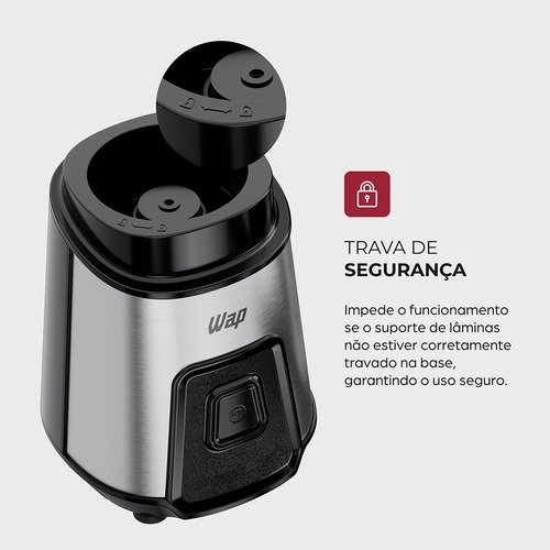 Liquidificador port�til 300W com 2 copos squeeze - WBG600  110V