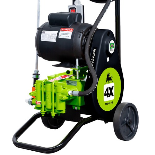 Lavadora alta vazão média pressão 600 libras 2hp 17 l/min - MB0176 220V Lavadora alta vazão média pressão 600 libras 2hp 17 l/min - MB0176 220V