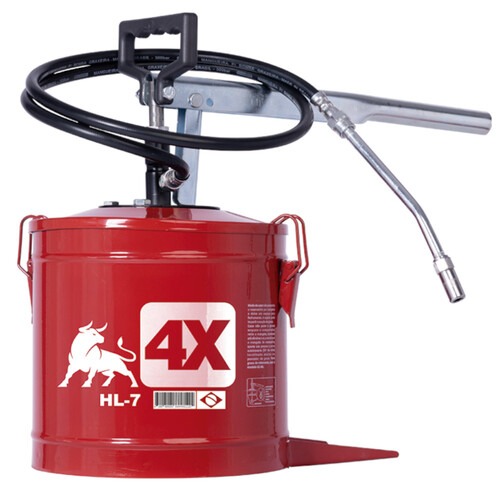 Engraxadeira manual com capacidade de 7 kg - HL-7 Engraxadeira manual com capacidade de 7 kg - HL-7