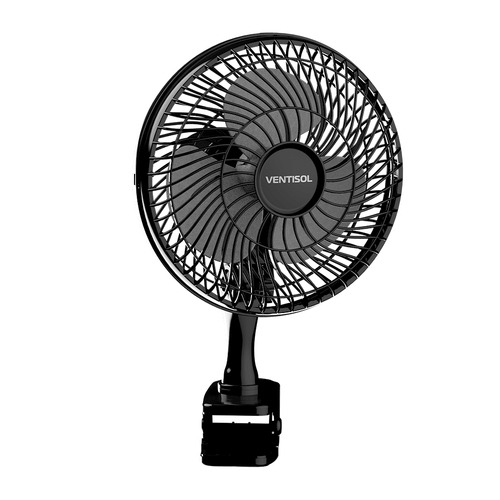 Ventilador de mesa mini 20 cm 2 velocidades - Black 110V Ventilador de mesa mini 20 cm 2 velocidades - Black 110V