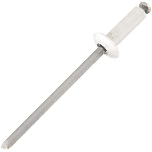 Rebite de repuxo 3,2 x 10 mm com 100 peças Rebite de repuxo 3,2 x 10 mm com 100 peças