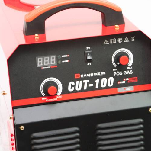 Máquina de corte plasma 100A com tocha trifásica 220/380/440V - CUT 100 Máquina de corte plasma 100A com tocha trifásica 220/380/440V - CUT 100