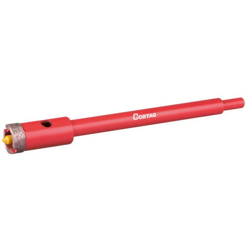 Serra copo diamantada 25 mm com haste de 3/8 Serra copo diamantada 25 mm com haste de 3/8