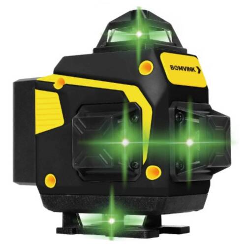 Nível a laser verde a bateria 16 linhas 25 m com kit de acessórios - BOM-6213 Nível a laser verde a bateria 16 linhas 25 m com kit de acessórios - BOM-6213