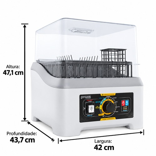 Lava-louças portátil semiautomática 8 programas 3L branca - LLP 2.0 110V Lava-louças portátil semiautomática 8 programas 3L branca - LLP 2.0 110V