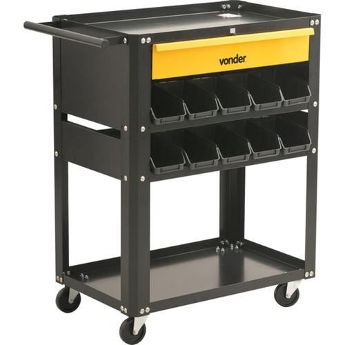 Carrinho para ferramentas aberto com 1 gaveta Carrinho para ferramentas aberto com 1 gaveta