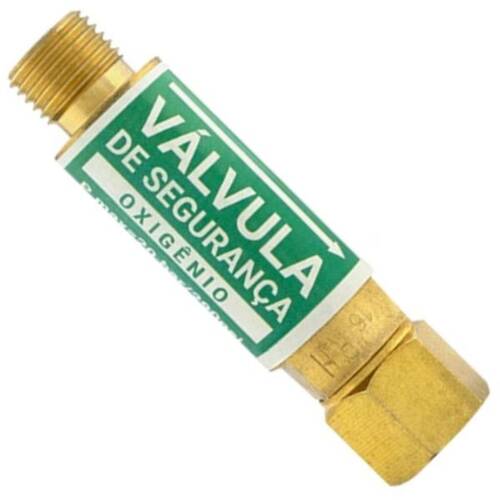 Válvula corta fogo oxigênio para maçarico - MO - Oxigênio Válvula corta fogo oxigênio para maçarico - MO - Oxigênio