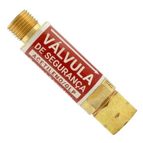 Válvula corta fogo acetileno para maçarico - MG - Acetileno Válvula corta fogo acetileno para maçarico - MG - Acetileno
