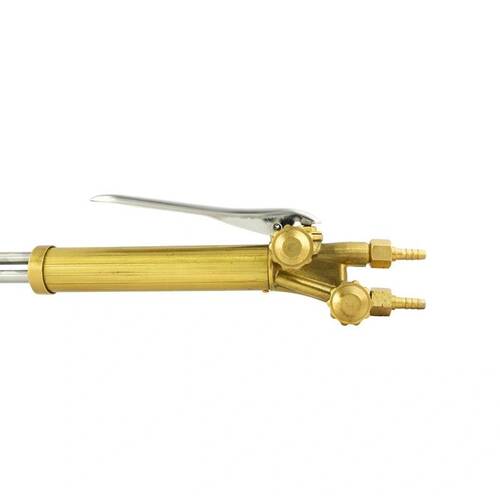 Maçarico de corte com 3 tubos aço inox cabeça 90° - 1500 Maçarico de corte com 3 tubos aço inox cabeça 90° - 1500