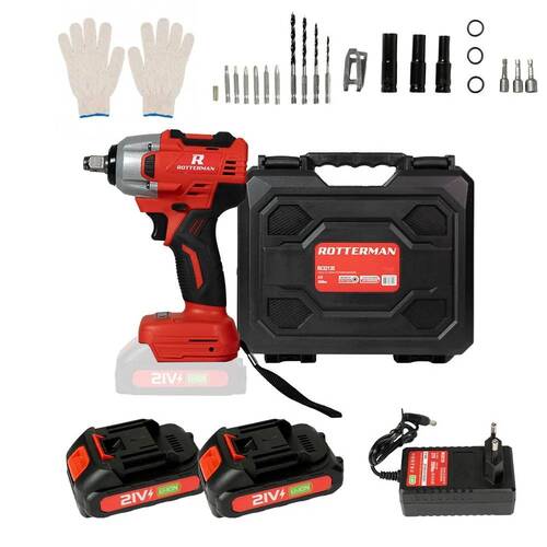 Kit Carregador bateria 12V 50A com auxiliar de partida - Charge PRO + Chave impacto Parafusadeira 21V 2 baterias RCI2135 110V/220V Kit Carregador bateria 12V 50A com auxiliar de partida - Charge PRO + Chave impacto Parafusadeira 21V 2 baterias RCI2135 110V/220V