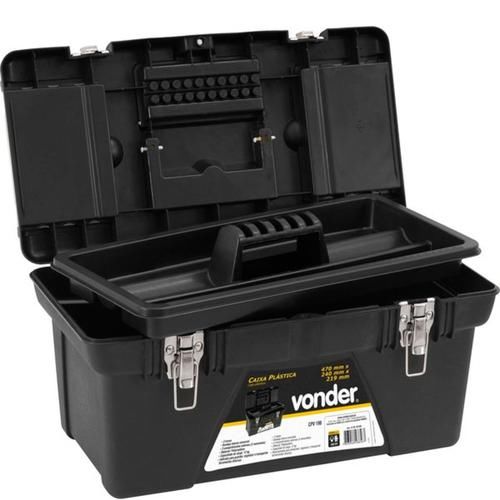 Caixa pl�stica para ferramentas 47,0 x 24,0 x 21,9 cm - CPV 190
