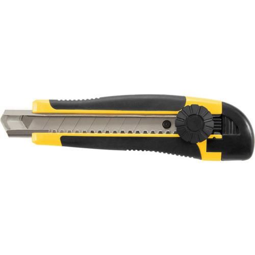 Estilete largo 18 mm emborrachado com 2 lminas - ES218