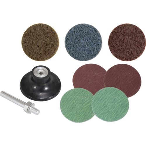 Jogo de discos de lixa com esponja abrasiva 50 mm 