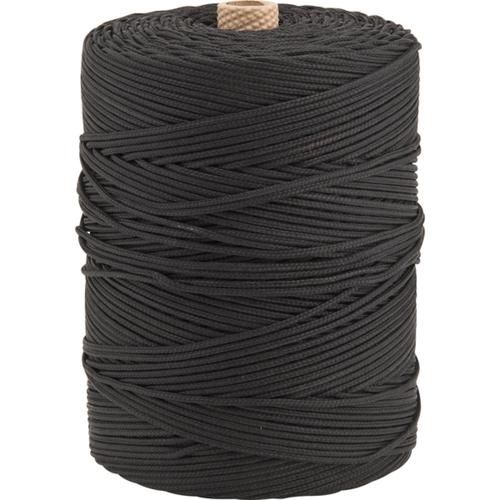 Corda multifilamento 2,0 mm preta rolo com 408 metros