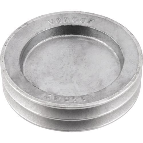 Polia de alumínio 2 canais A 140 mm - 6684120140 Polia de alumínio 2 canais A 140 mm - 6684120140