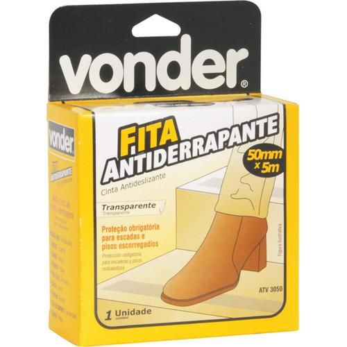 Fita adesiva antiderrapante transparente 50 mm x 5 m