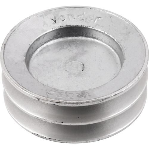 Polia de alum�nio 2 canais B - 120 mm