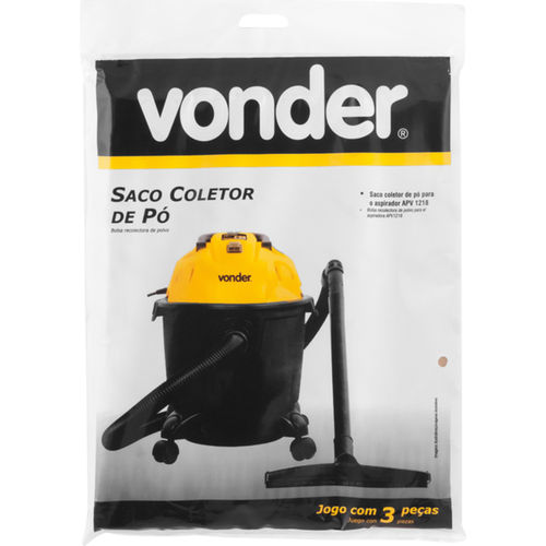 Saco coletor de p para aspirador APV1218 com 3 peas