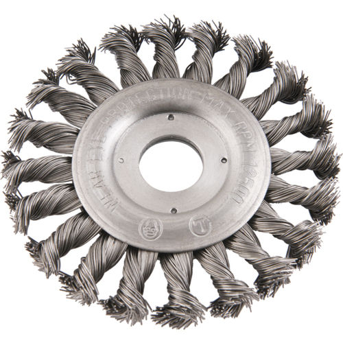 Escova de ao circular torcida 4.1/2