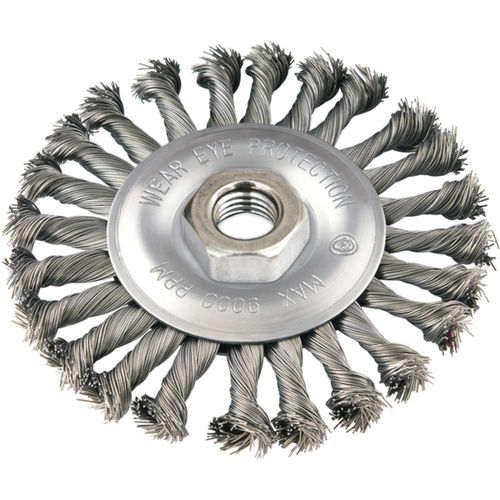 Escova de ao circular torcida 4