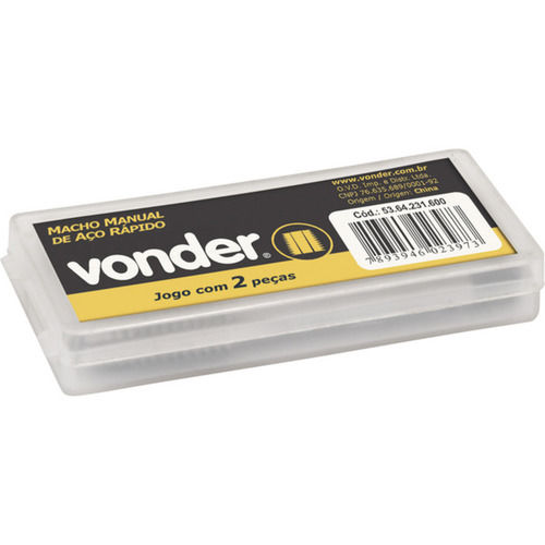 Jogo de macho manual a�o r�pido 3/16