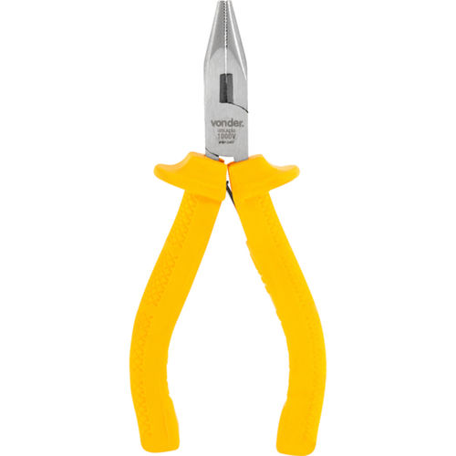 Alicate bico meia-cana reto 4.1/2