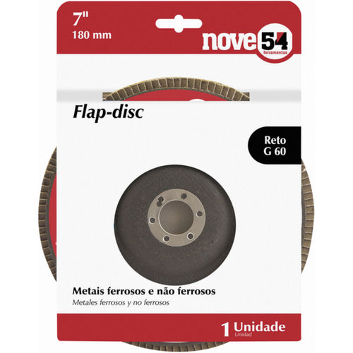 Disco de lixa flap disc reto 7 Disco de lixa flap disc reto 7