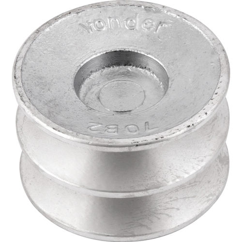Polia de alumínio 2 canais B 70 mm - 6684220070 Polia de alumínio 2 canais B 70 mm - 6684220070