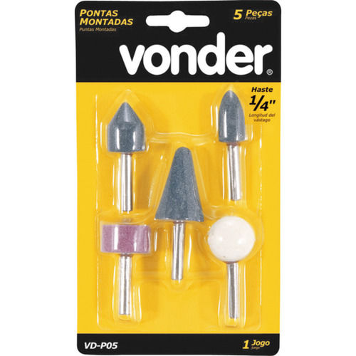 Jogo de pontas montadas com 5 pe�as - PMV 005 