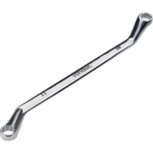 Chave estrela 10 x 11 mm ao cromo vandio