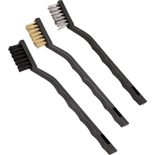 Jogo de escovas manuais com 3 pe�as