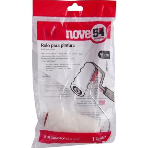 Rolo de lã para pintura 9 cm com suporte Rolo de lã para pintura 9 cm com suporte